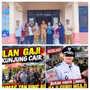 Pemdes, Bantah Berita Keluhan 10 Anggota Linmas Dan Guru Ngaji Desa Tanjung Agung